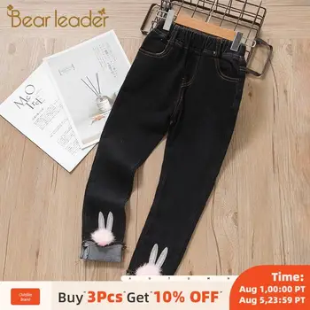 Bear Leader Girls Jeans New Spring Winter Cartoon Bunny Jeans Trousers Kids Casual Pants Children Jeans Jump Suit Fillette 3-7Y
Bear Leader Girls Jeans New Spring Winter Cartoon Bunny Jeans Trousers Kids Casual Pants Children Jeans Jump Suit Fillette 3-7Y