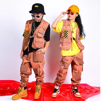 Children'S Street Jazz Dance Clothes Boys Hip Hop Trend Handsome Dancing Costume Girls Hiphop Performance Clothing Suit DL4376
Children'S Street Jazz Dance Clothes Boys Hip Hop Trend Handsome Dancing Costume Girls Hiphop Performance Clothing Suit DL4376