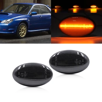 Smoked Dynamic Amber Front Led Side Marker Lights For Subaru WRX STi 2002-2007 Liberty 2000-2003 Forester 2001-2005
Smoked Dynamic Amber Front Led Side Marker Lights For Subaru WRX STi 2002-2007 Liberty 2000-2003 Forester 2001-2005