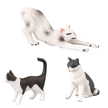 10 Pcs Realistic Cat Figurines Educational Cat Figures Toy Set Simulated Animal Model Christmas Birthday Gift
10 Pcs Realistic Cat Figurines Educational Cat Figures Toy Set Simulated Animal Model Christmas Birthday Gift