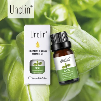 Unclin 10ml Basil Pure Essential Oils With Gift Box For Aromatherapy fresh air Humidifier Diffuser Aromatic Oil Massage Relax
Unclin 10ml Basil Pure Essential Oils With Gift Box For Aromatherapy fresh air Humidifier Diffuser Aromatic Oil Massage Relax