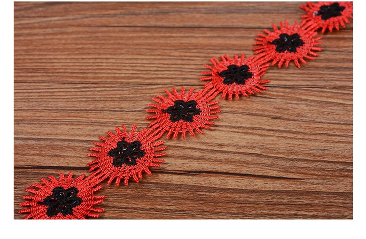 28Yds High Quality Fashion Flower Water Soluble Lace Edge Beautiful Sewing Fabric DIY Handmade Craft Applique Lace Trim Costura
28Yds High Quality Fashion Flower Water Soluble Lace Edge Beautiful Sewing Fabric DIY Handmade Craft Applique Lace Trim Costura