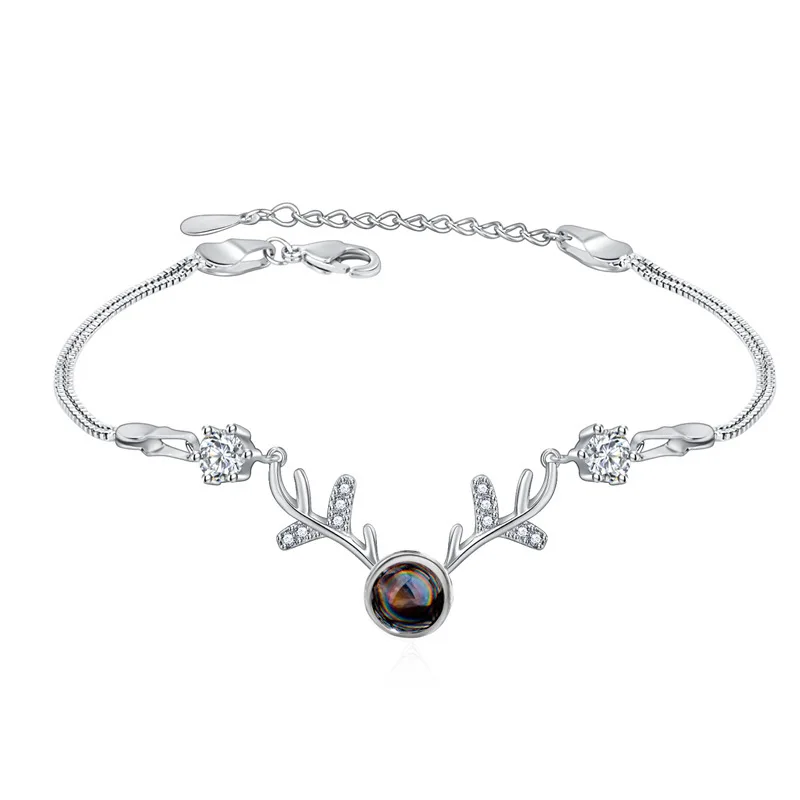Charm Bracelet for Women Simple Deer Fashion Women's Bracelets Couple's Hand Chain Fine Jewelry Bangles for Girl Friends Gift
Charm Bracelet for Women Simple Deer Fashion Women's Bracelets Couple's Hand Chain Fine Jewelry Bangles for Girl Friends Gift