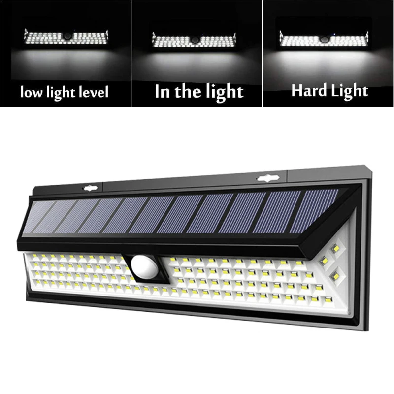 Solar 90/118 LED Wall Light Smart Home Outdoor Safety Night Light 3 Lighting Modes Waterproof IP65 Motion Sensor Remote Detector
Solar 90/118 LED Wall Light Smart Home Outdoor Safety Night Light 3 Lighting Modes Waterproof IP65 Motion Sensor Remote Detector
