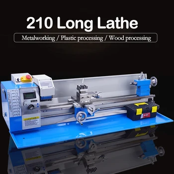 V210 Small Lathe, Precision Lathe, Woodworking Lathe, Bead Machine, Teaching Material, Lathe, Metal Milling Machine
V210 Small Lathe, Precision Lathe, Woodworking Lathe, Bead Machine, Teaching Material, Lathe, Metal Milling Machine