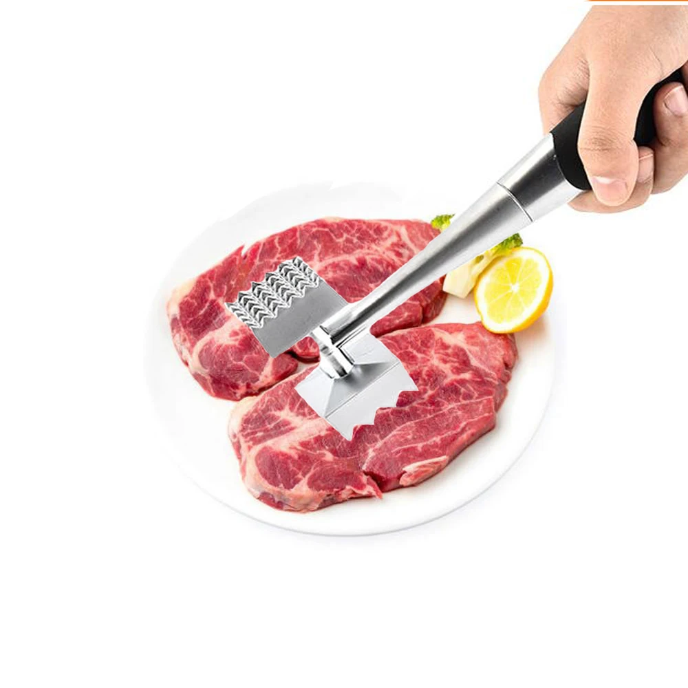 Stainless Steel Hammer Meat Mallet Tenderizer Steak Beef Pork Chicken Hammer Kitchen Tool
Stainless Steel Hammer Meat Mallet Tenderizer Steak Beef Pork Chicken Hammer Kitchen Tool