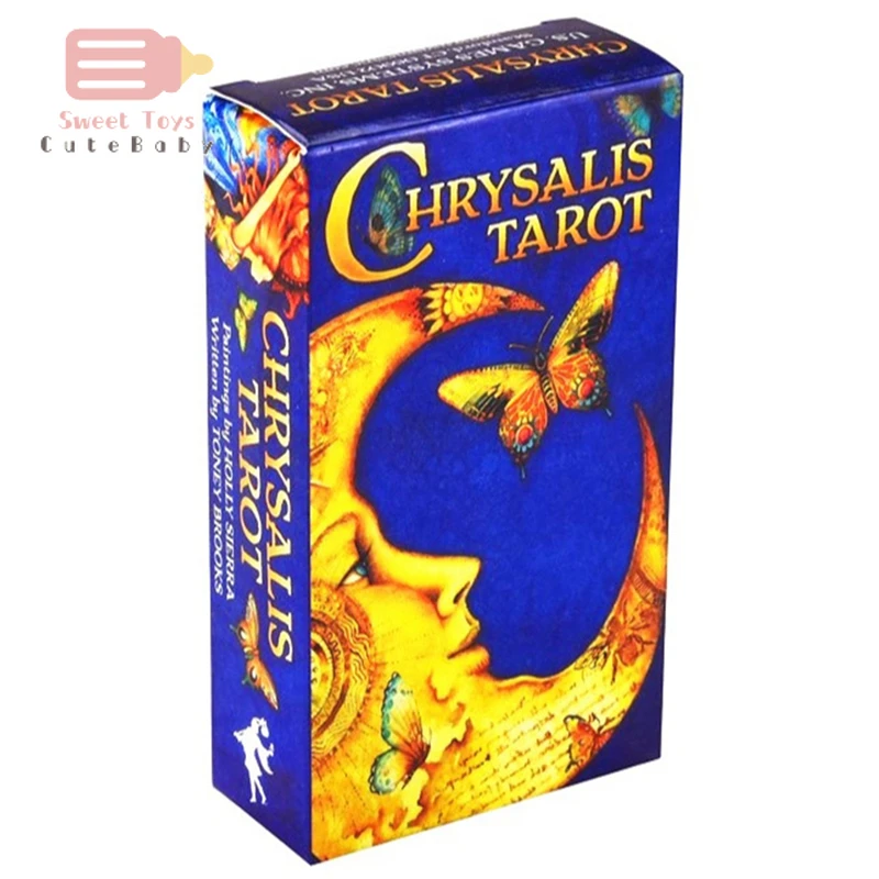 Chrysalis Tarot Cards Portable Friend Family Party Playing Card Board Games Supplies Oracle Game Card Full English
Chrysalis Tarot Cards Portable Friend Family Party Playing Card Board Games Supplies Oracle Game Card Full English