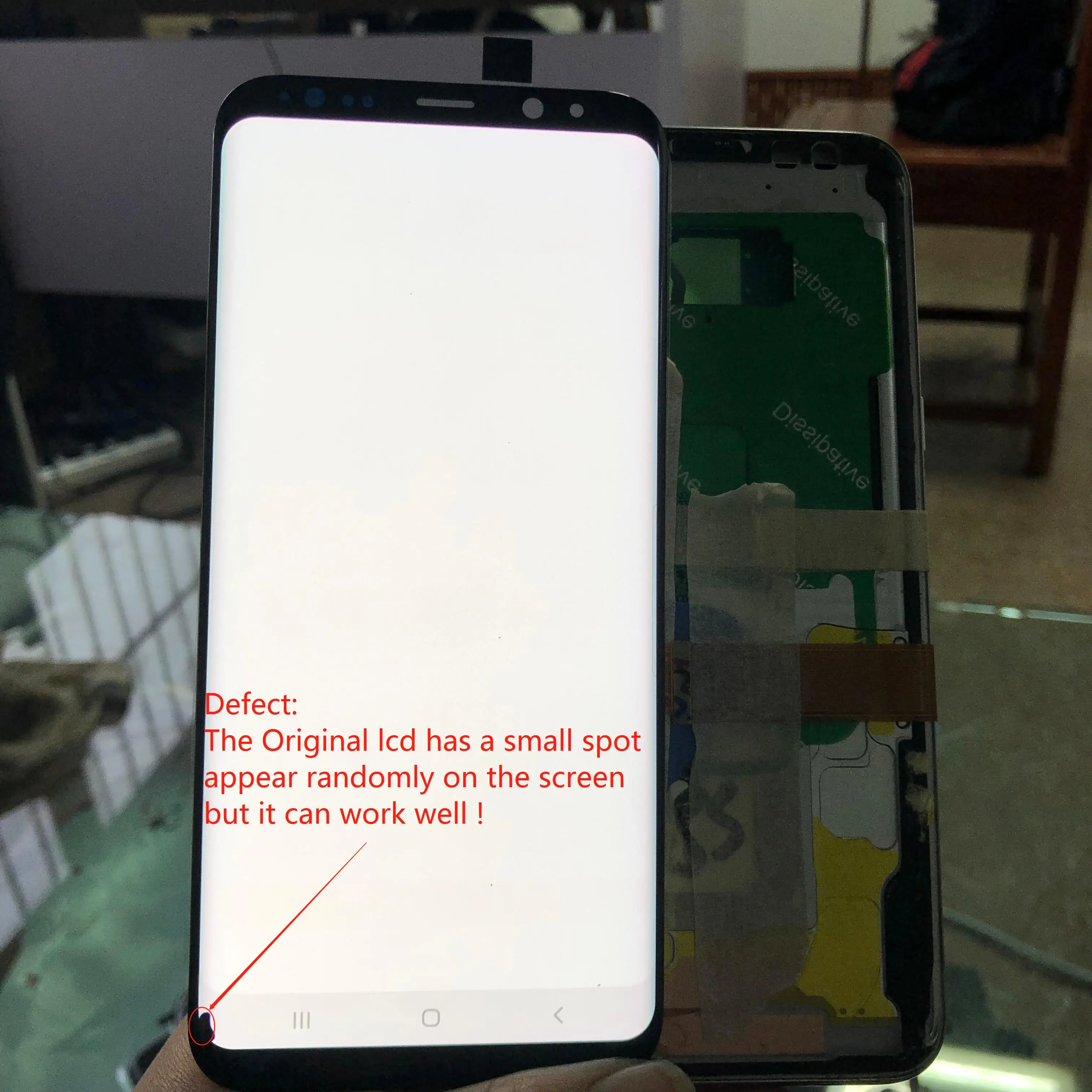 For Samsung S8 plus G955 G955F G955FD LCD Display with Touch Screen Digitizer Assembly with Small dead point Original Amoled LCD
For Samsung S8 plus G955 G955F G955FD LCD Display with Touch Screen Digitizer Assembly with Small dead point Original Amoled LCD