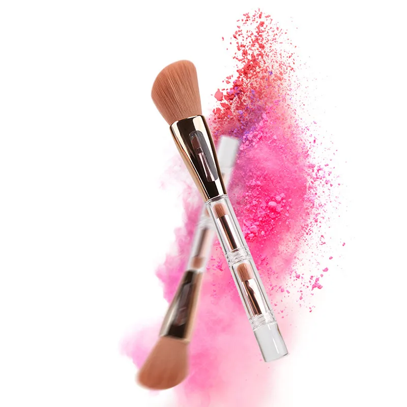 High Quality Contour , Angled Eyebrow, Blending, Eye Shadow Combination Makeup Brush 4 In 1 Multifunction Makeup Brushes
High Quality Contour , Angled Eyebrow, Blending, Eye Shadow Combination Makeup Brush 4 In 1 Multifunction Makeup Brushes