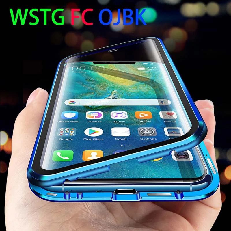 Magnetic Adsorption Phone Case For OnePlus 7 Pro One Plus 6T Tempered Glass Back Cover For Oneplus 6 5T Luxury Metal Clear Case
Magnetic Adsorption Phone Case For OnePlus 7 Pro One Plus 6T Tempered Glass Back Cover For Oneplus 6 5T Luxury Metal Clear Case