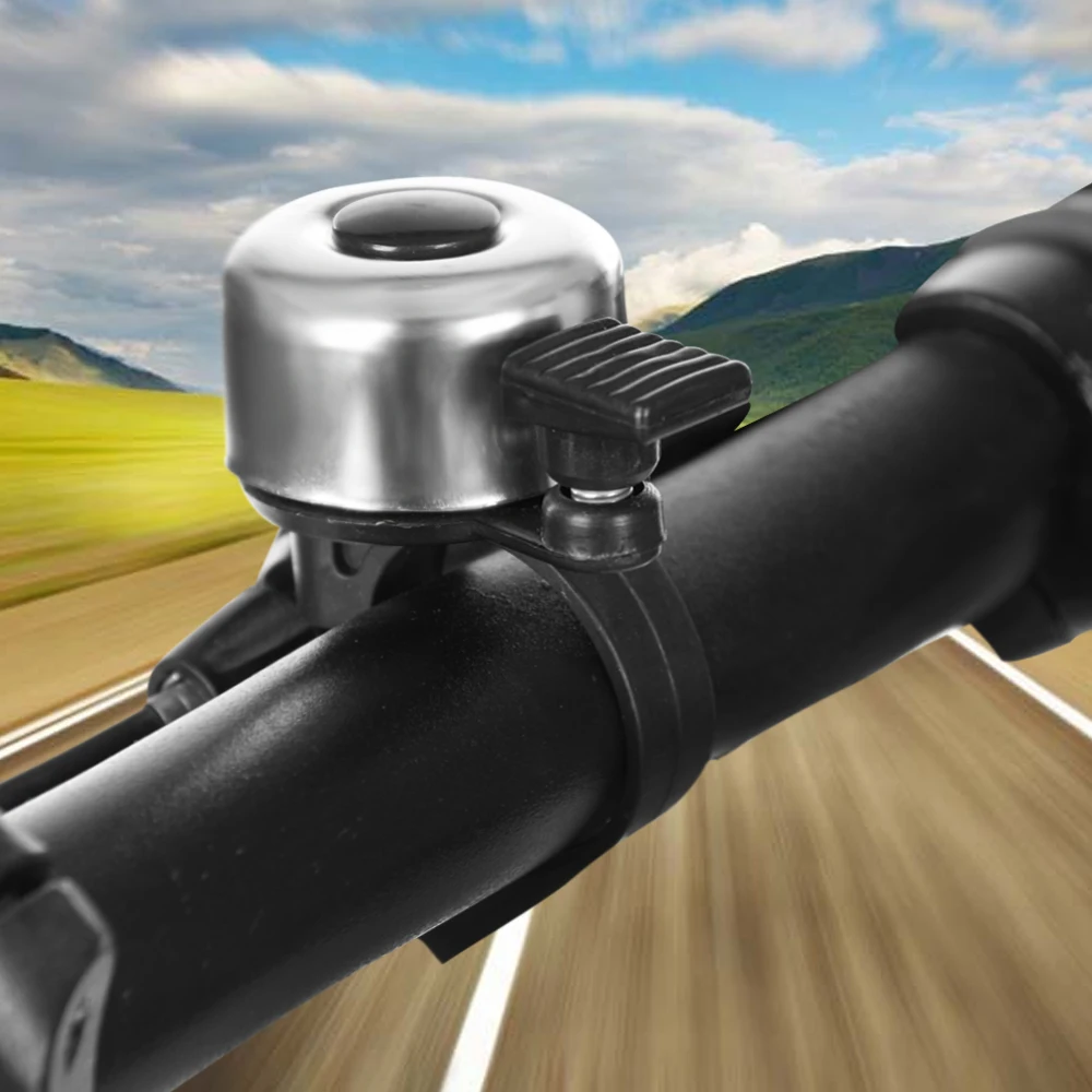 High Quality Bike Safty Alarm Metal Durable Crisp Loud Bicycle Bell Handlebar Ring Cycling Accessories Mountain Bike Bell