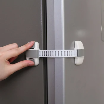 Child Safety Adjustable Fridge Guard Cabinet Lock Baby Safety Refrigerator Door Baby Security Drawer Latches Lock Appliance
Child Safety Adjustable Fridge Guard Cabinet Lock Baby Safety Refrigerator Door Baby Security Drawer Latches Lock Appliance