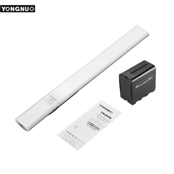 YONGNUO YN360S Handheld LED Video Light+BB-6 AA Battery Pack Case 5500K Dimmable APP Remote Control Handheld Photography Light
YONGNUO YN360S Handheld LED Video Light+BB-6 AA Battery Pack Case 5500K Dimmable APP Remote Control Handheld Photography Light