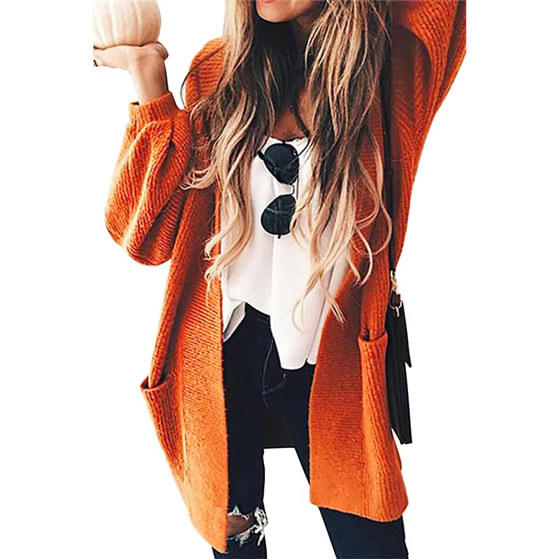 Knitwear Sweater Women's 2020 Autumn and Winter New Sweater Cardigan Loose Lantern Sleeve Mid Length Coat Sweater Women
Knitwear Sweater Women's 2020 Autumn and Winter New Sweater Cardigan Loose Lantern Sleeve Mid Length Coat Sweater Women