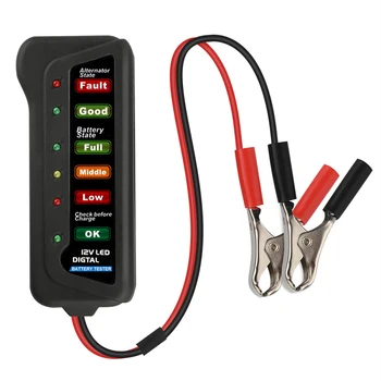 Car Accessories 12V Car Battery Tester Battery Capacitance Diagnostic Scanner Battery Alternator Tester Car Tools
Car Accessories 12V Car Battery Tester Battery Capacitance Diagnostic Scanner Battery Alternator Tester Car Tools