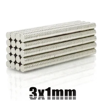 20/50/100/200pcs 3 x 1mm Powerful Super Strong Rare Earth Neodymium Disc Magnets 3x1 mm n35 Small Round Magnet 3*1
20/50/100/200pcs 3 x 1mm Powerful Super Strong Rare Earth Neodymium Disc Magnets 3x1 mm n35 Small Round Magnet 3*1