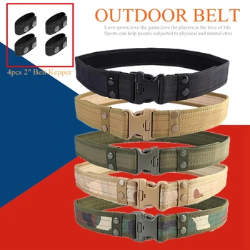 2inch Tactical Belt 130cm Adjustable Outdoor Hiking Camping Cycling Waistband Paintball Training Duty Belt for Men Women
2inch Tactical Belt 130cm Adjustable Outdoor Hiking Camping Cycling Waistband Paintball Training Duty Belt for Men Women