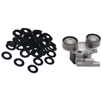 1pcs Car Belt Tensioner and Pulleys & 25pcs M12 Rubber Oil Drain Plug Gasket Washer for Chevy GMC Ford 12616850
1pcs Car Belt Tensioner and Pulleys & 25pcs M12 Rubber Oil Drain Plug Gasket Washer for Chevy GMC Ford 12616850