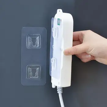 Plug Holder Wall-mounted Wire Seamless Plug Row Line Board Wall Sticker Socket Buckle Router Storage Free Punching Rack
Plug Holder Wall-mounted Wire Seamless Plug Row Line Board Wall Sticker Socket Buckle Router Storage Free Punching Rack