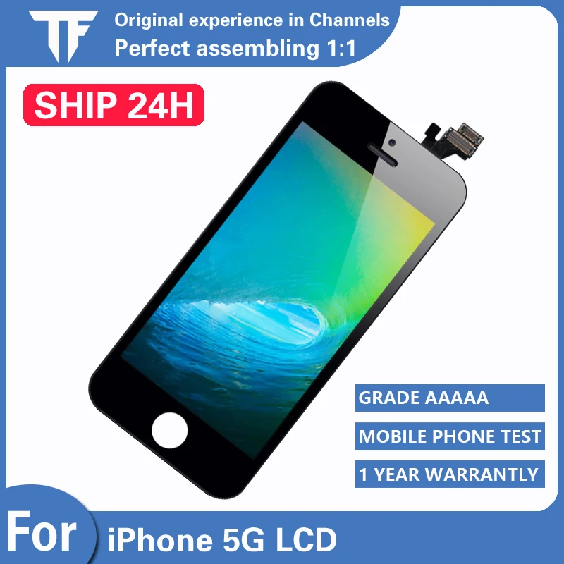 For iPhone 5G AAAA +++ level LCD display 'touch screen digitizer component. No dead angle pixels + Freebies + Toolkit
For iPhone 5G AAAA +++ level LCD display 'touch screen digitizer component. No dead angle pixels + Freebies + Toolkit
