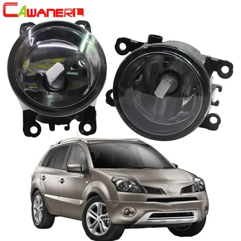 Cawanerl For 2008-2015 Renault Koleos HY Closed Off-Road Vehicle Car Styling Fog Light Lampshade + LED / Halogen Bulb DRL 12V 
Cawanerl For 2008-2015 Renault Koleos HY Closed Off-Road Vehicle Car Styling Fog Light Lampshade + LED / Halogen Bulb DRL 12V