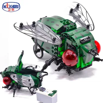 280Pcs Technology Simulated Insect DIY Electric Building Blocks Technic Model Building Bricks Toys for Chidren Gifts
280Pcs Technology Simulated Insect DIY Electric Building Blocks Technic Model Building Bricks Toys for Chidren Gifts