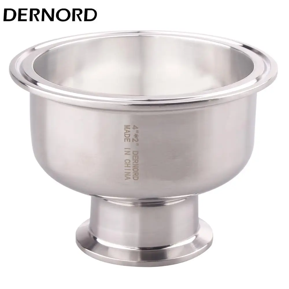 DERNORD tri clamp 2 TRICLAMP 4 ''чаша редуктор санитарный фитинг из нержавеющей стали