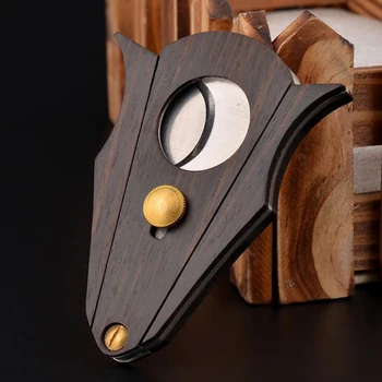Portable Cigar Cutter with Wooden Handle, Sharp Stainless Steel Blade Double Guillotine Cigar Cutter Great Gifts for Men
Portable Cigar Cutter with Wooden Handle, Sharp Stainless Steel Blade Double Guillotine Cigar Cutter Great Gifts for Men