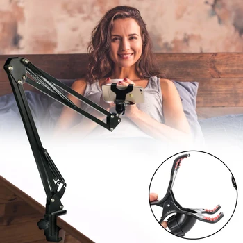 Multifunctional 360 Rotation Bracket Non-slip Long Arm Mobile Phone Computer Bracket Car Clip Desktop Bedside Lazy Bracket
Multifunctional 360 Rotation Bracket Non-slip Long Arm Mobile Phone Computer Bracket Car Clip Desktop Bedside Lazy Bracket