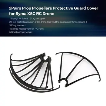2Pairs Propeller Blade Prop Protection Cover Propellers Protective Guard Protector Spare Parts for Syma X5C RC Drone
2Pairs Propeller Blade Prop Protection Cover Propellers Protective Guard Protector Spare Parts for Syma X5C RC Drone