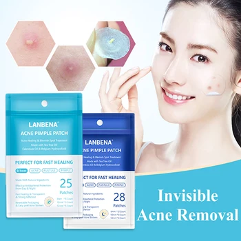 28pcs LANBENA Acne Pimple Patch Face Mask Invisible Acne Stickers Blemish Treatment Pimple Remover Tool Skin Care Face Cream
28pcs LANBENA Acne Pimple Patch Face Mask Invisible Acne Stickers Blemish Treatment Pimple Remover Tool Skin Care Face Cream