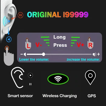 NEW Rename i99999 Plus TWS Wireless Earphone Bluetooth 5.0 Earphone Volume Control Super Bass Earbuds PK i90000 TWS i90000 Max
NEW Rename i99999 Plus TWS Wireless Earphone Bluetooth 5.0 Earphone Volume Control Super Bass Earbuds PK i90000 TWS i90000 Max