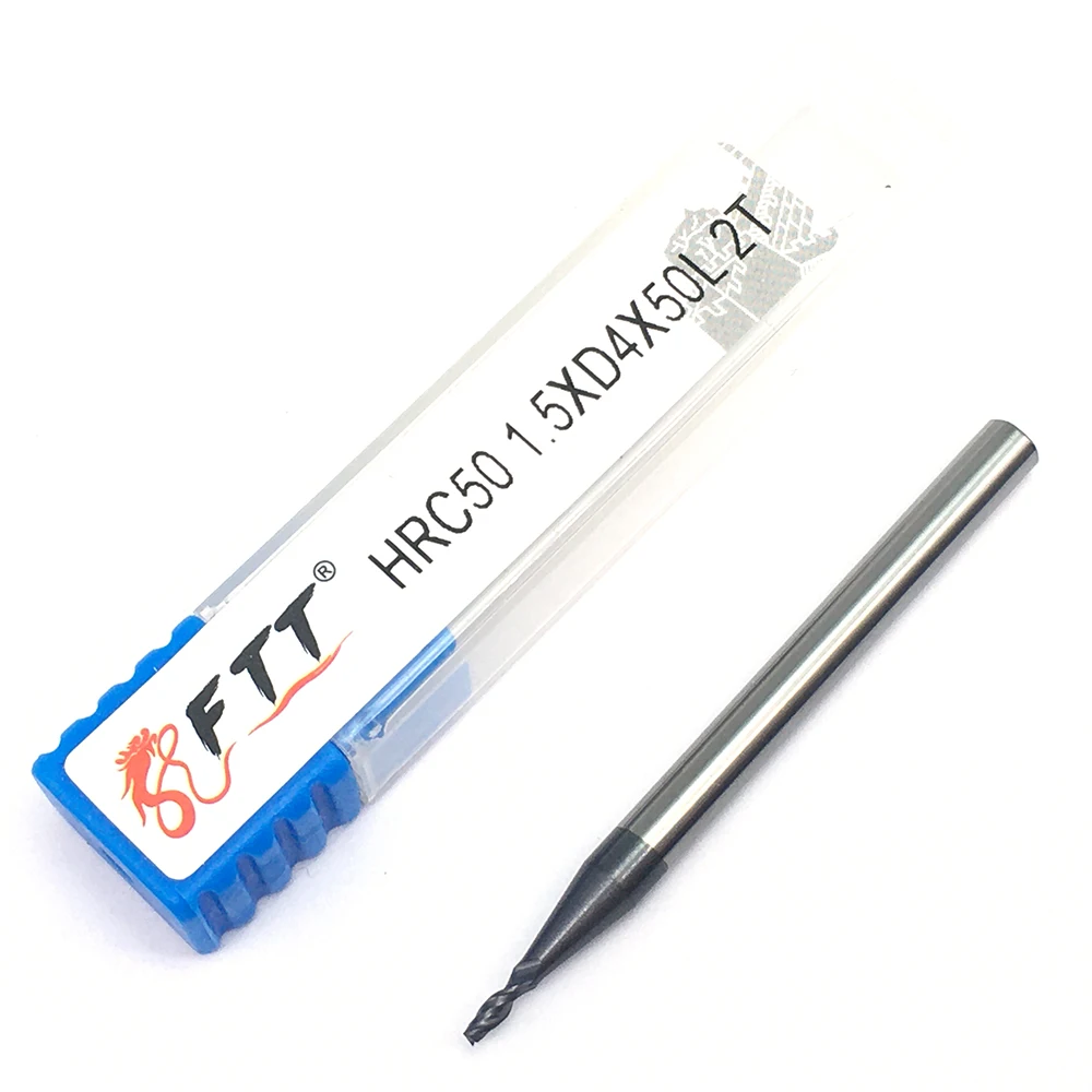 1PCS HRC50 1.5XD4X50L 2Flute Alloy Carbide Endmills Tungsten Steel Milling Cutter Milling Tools End Mill Solid Carbide Endmill
1PCS HRC50 1.5XD4X50L 2Flute Alloy Carbide Endmills Tungsten Steel Milling Cutter Milling Tools End Mill Solid Carbide Endmill