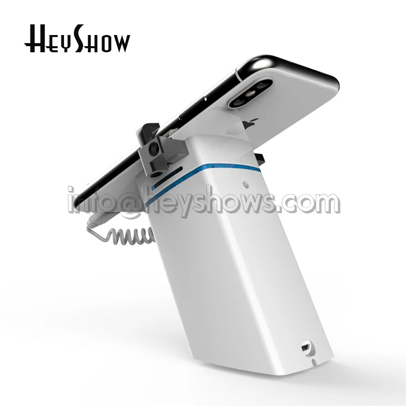 

Mobile Smartphone Security Stand For iPhone Burglar Alarm System Display Cellphone Anti-Theft Device Charging For Phone/Tablet
