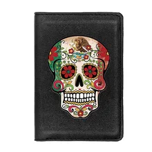 Fashion Mexicanos Skull Passport Cover Leather Men Women Slim ID Card Holder Pocket Wallet Case Travel Accessories 
Fashion Mexicanos Skull Passport Cover Leather Men Women Slim ID Card Holder Pocket Wallet Case Travel Accessories