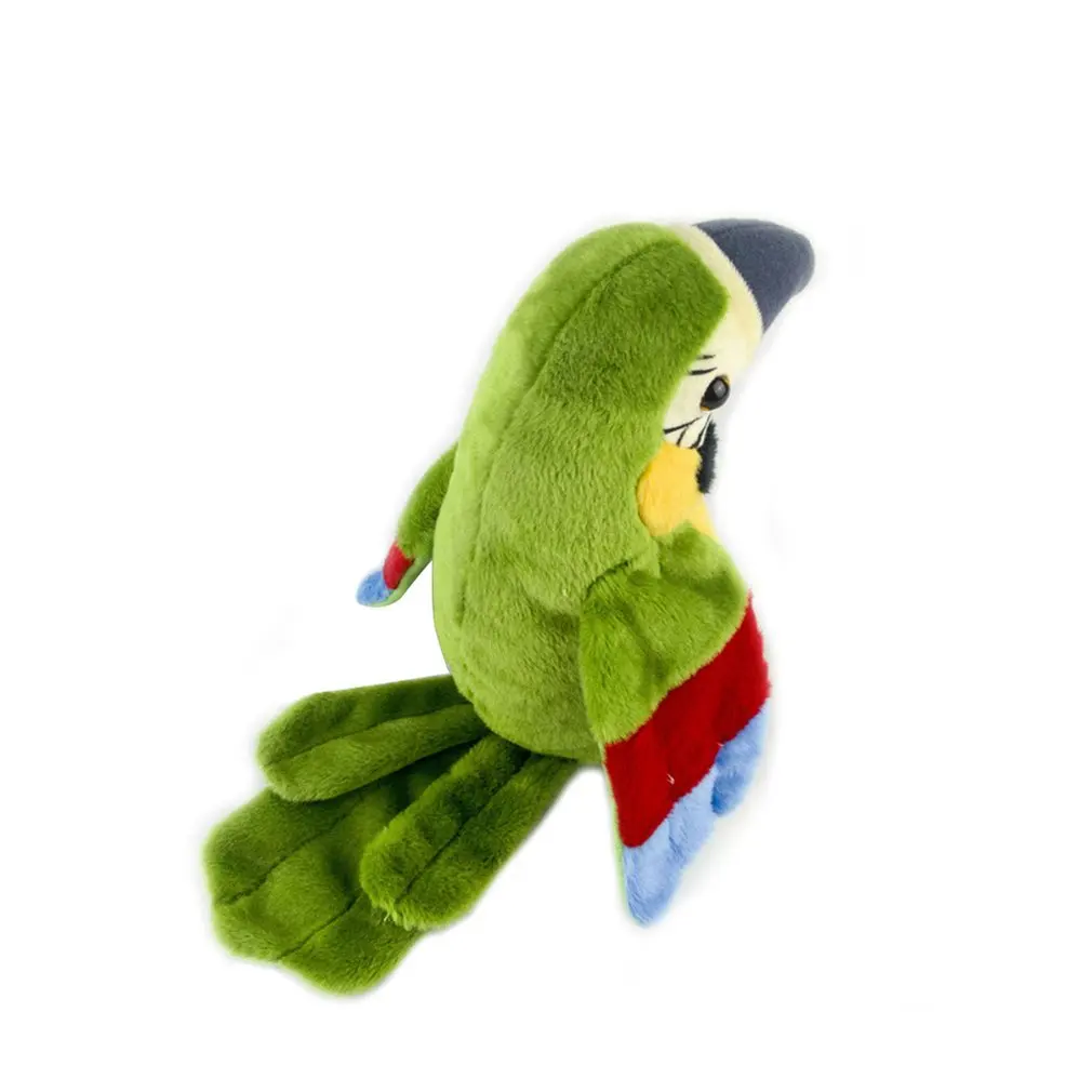 Electric Plush Recording Talk Log Cute Parrot Repetitions Wavy Wings Electric Simulation Parrot Toy Macaw Cute Kid Gift
Electric Plush Recording Talk Log Cute Parrot Repetitions Wavy Wings Electric Simulation Parrot Toy Macaw Cute Kid Gift