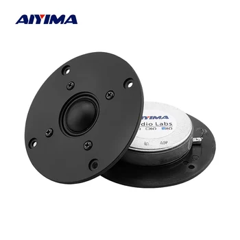 

AIYIMA 2Pcs 4 Inch Treble Aduio Sound Speaker 8 Ohm 30W Tweeter Loudspeaker Horn HIFI Silk Film DIY Speaker Aluminum Voice Coil