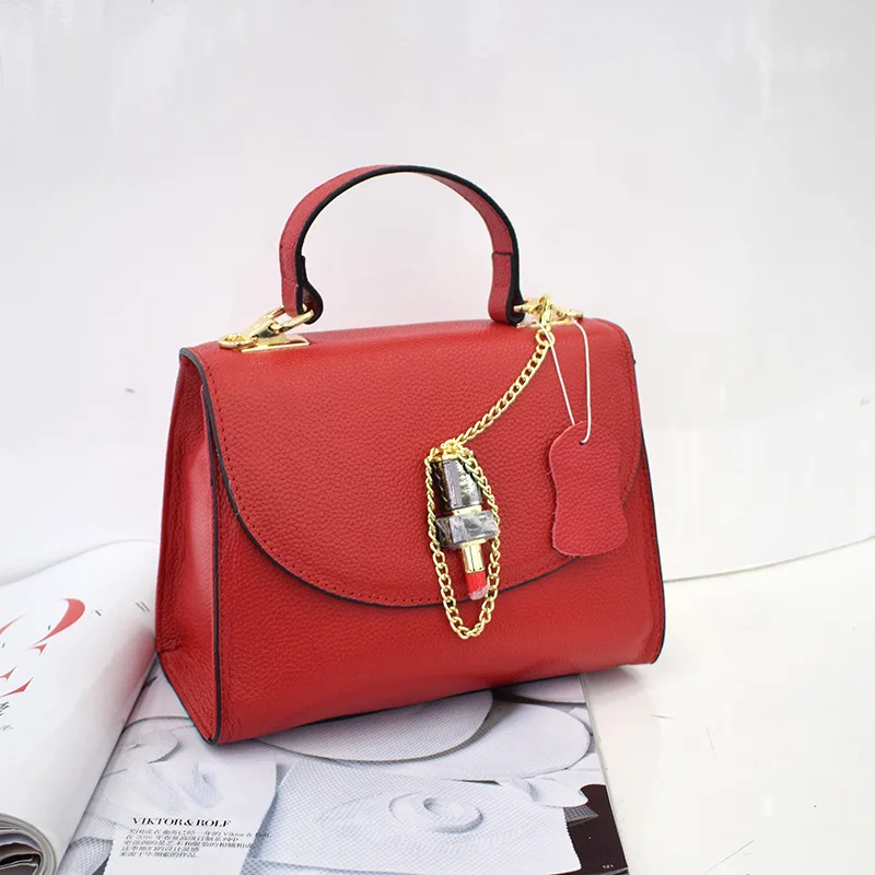Genuine Leather New Style WOMEN'S Bag Europe And America Style Shoulder Bag/ Hand Bag Cowhide Lipstick Women
Genuine Leather New Style WOMEN'S Bag Europe And America Style Shoulder Bag/ Hand Bag Cowhide Lipstick Women