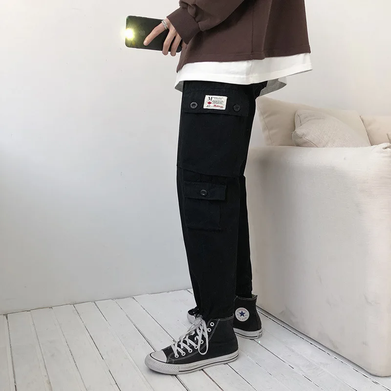 Large Size Autumn & Winter Hong Kong Style Beam Leg Casual Pants Straight-Cut Loose-Fit Japanese-style Workwear Skinny Dad Pants
Large Size Autumn & Winter Hong Kong Style Beam Leg Casual Pants Straight-Cut Loose-Fit Japanese-style Workwear Skinny Dad Pants