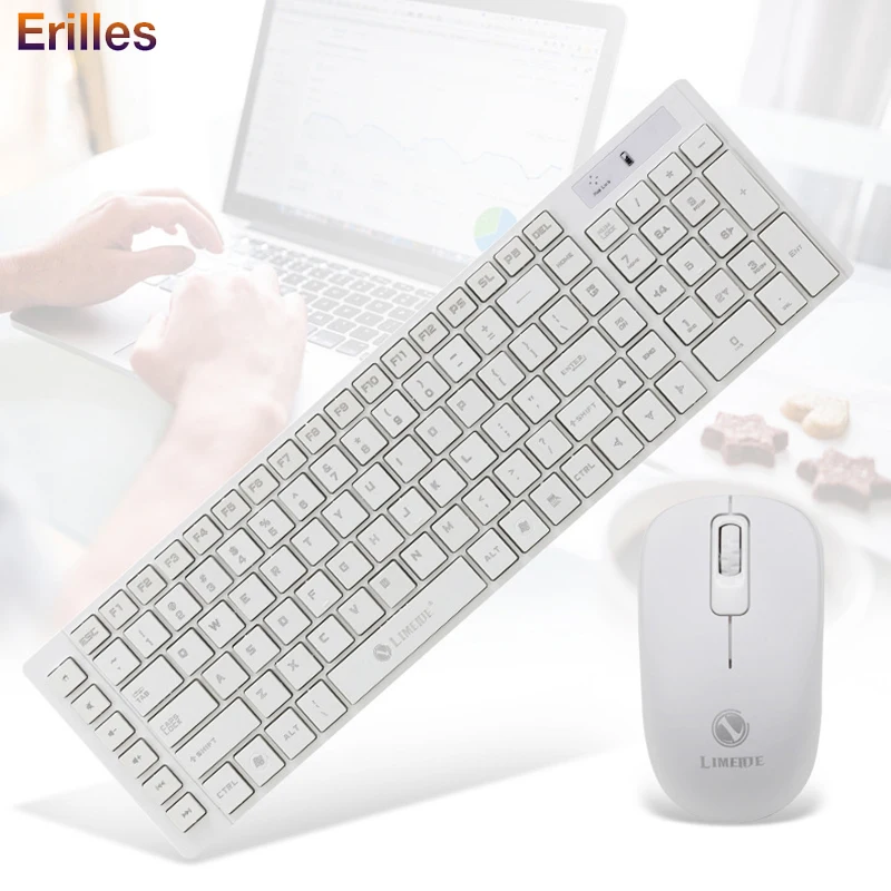 2.4G Wireless Keyboard Mouse Set Home Office Ergonomic Mouse Ultra Thin PC Computer Recharged Keyboard and Mouse Gaming
2.4G Wireless Keyboard Mouse Set Home Office Ergonomic Mouse Ultra Thin PC Computer Recharged Keyboard and Mouse Gaming