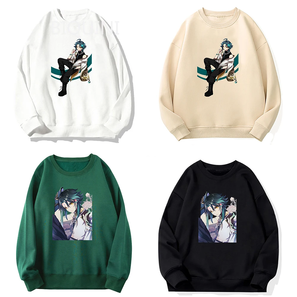 Genshin Impact Hoodies Xiao Cosplay Sweatshirts Funny Cartoon Graphic Crewneck Tops Pullover Harajuku Unisex Couple Clothes Girl
Genshin Impact Hoodies Xiao Cosplay Sweatshirts Funny Cartoon Graphic Crewneck Tops Pullover Harajuku Unisex Couple Clothes Girl