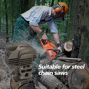 MS201 cylinder piston assembly suitable for chain saws Chainsaw accessories portable wear-resistant utility accessories
MS201 cylinder piston assembly suitable for chain saws Chainsaw accessories portable wear-resistant utility accessories