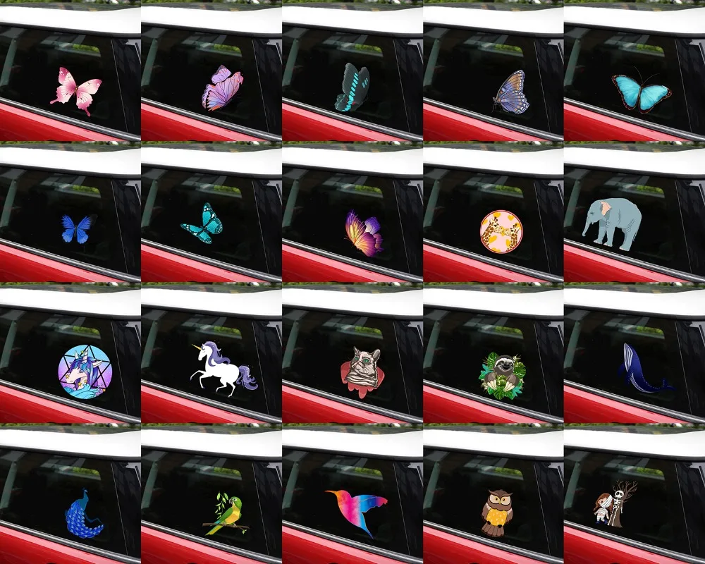 Cartoon Butterfly Car Stickers and Decals Funny Unicorn Car Styling Windshield Window Sticker Animals Vinyl Decal Decoration
Cartoon Butterfly Car Stickers and Decals Funny Unicorn Car Styling Windshield Window Sticker Animals Vinyl Decal Decoration