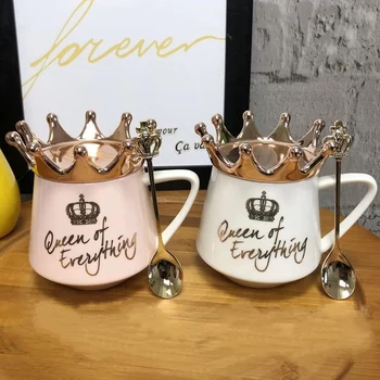 Crown Cup Nordic Style Mug Ceramic Simple Girl Gift for Coffee Water Breakfast JS22
Crown Cup Nordic Style Mug Ceramic Simple Girl Gift for Coffee Water Breakfast JS22