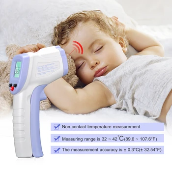 Non-contact Thermometer Infrared Digital 89.6~107.6℉ Temperature Meter 1s Fast Temperature Measuring Children Lcd Thermometer
Non-contact Thermometer Infrared Digital 89.6~107.6℉ Temperature Meter 1s Fast Temperature Measuring Children Lcd Thermometer