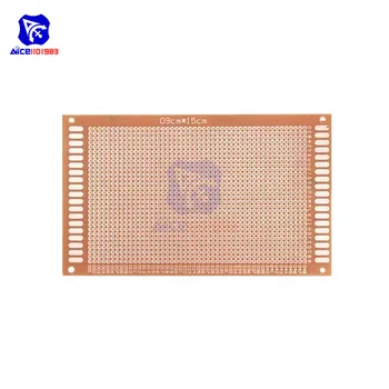 diymore 9 x 15cm Single Side Universal Prototype PCB Print Circuit Board 1.2mm Thickness 2.54mm Hole Pitch
diymore 9 x 15cm Single Side Universal Prototype PCB Print Circuit Board 1.2mm Thickness 2.54mm Hole Pitch