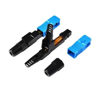 Sc-Adapter-Field-Assembly Quick-Connector Fibra UPC Fiber-Optic Single-Mode FTTH Blue100 PCS
Sc-Adapter-Field-Assembly Quick-Connector Fibra UPC Fiber-Optic Single-Mode FTTH Blue100 PCS