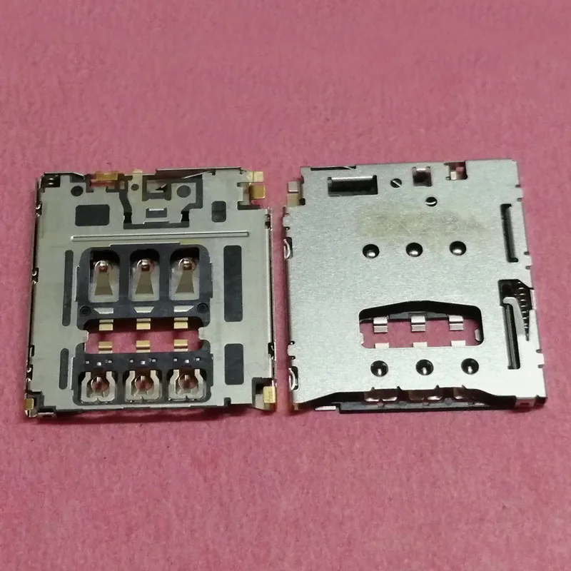 

2Pcs Sim Card Reader Slot Tray Holder Connector Socket Plug For Sony Xperia M2 S50H S50T D2305 D2303 T3 M50W D5102 D5103 D5106