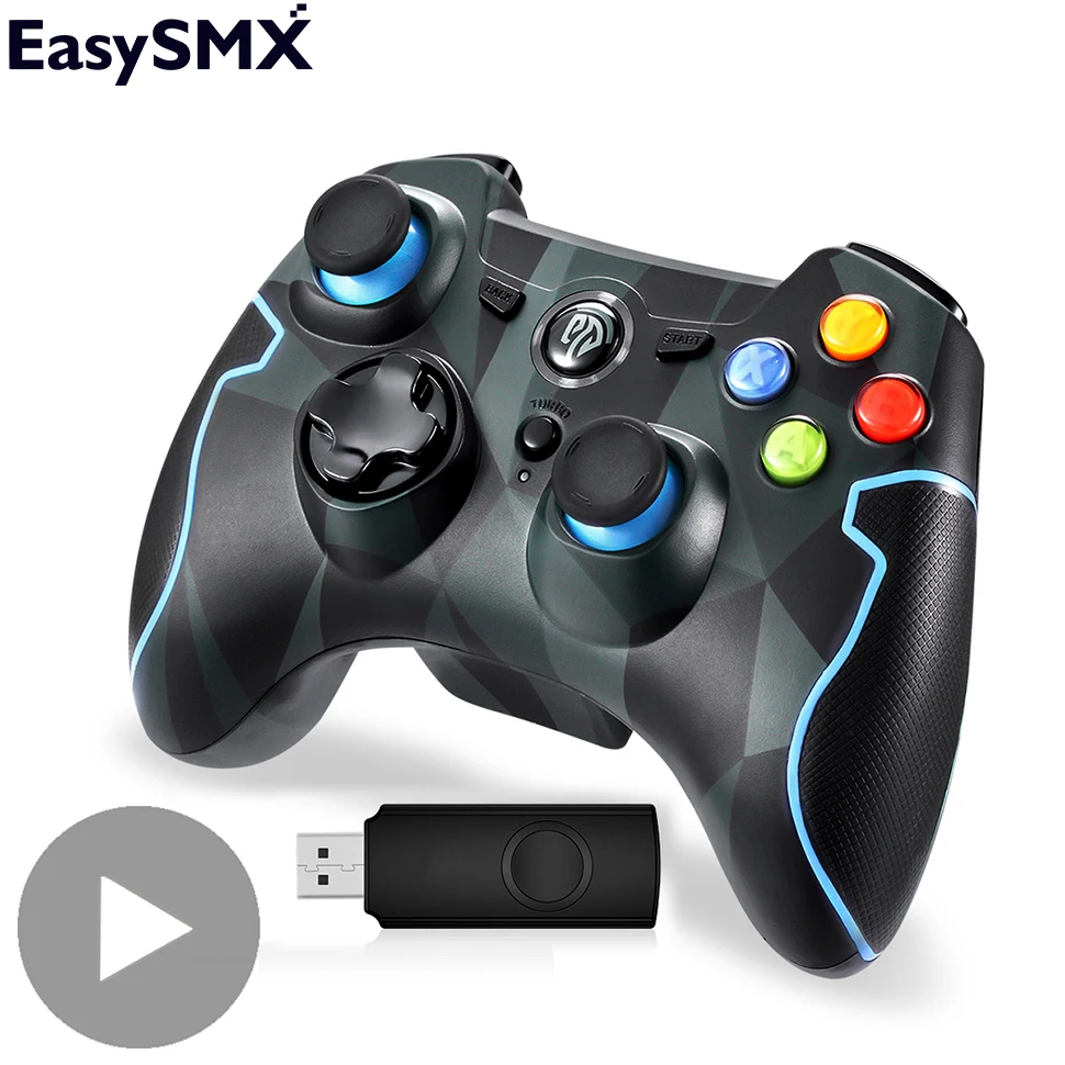 Gamepad Joystick For PS3 Cell Phone Android PC Mi Smart TV Box Video Game Pad Console Control Joypad Controller Mobile Trigger
Gamepad Joystick For PS3 Cell Phone Android PC Mi Smart TV Box Video Game Pad Console Control Joypad Controller Mobile Trigger