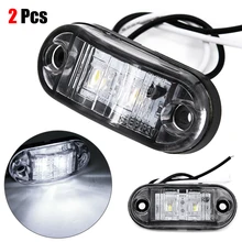 SUHU 2Pcs White LED Side Marker Lights Clearance Car Trailer Caravan 12V Waterproof Auto Car External Lights Trailer Truck Lamps
SUHU 2Pcs White LED Side Marker Lights Clearance Car Trailer Caravan 12V Waterproof Auto Car External Lights Trailer Truck Lamps